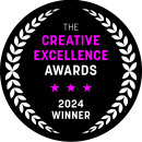 24-Creative Excelllence Award-Hunter Communications-Hunter's Conner-Black and Pink